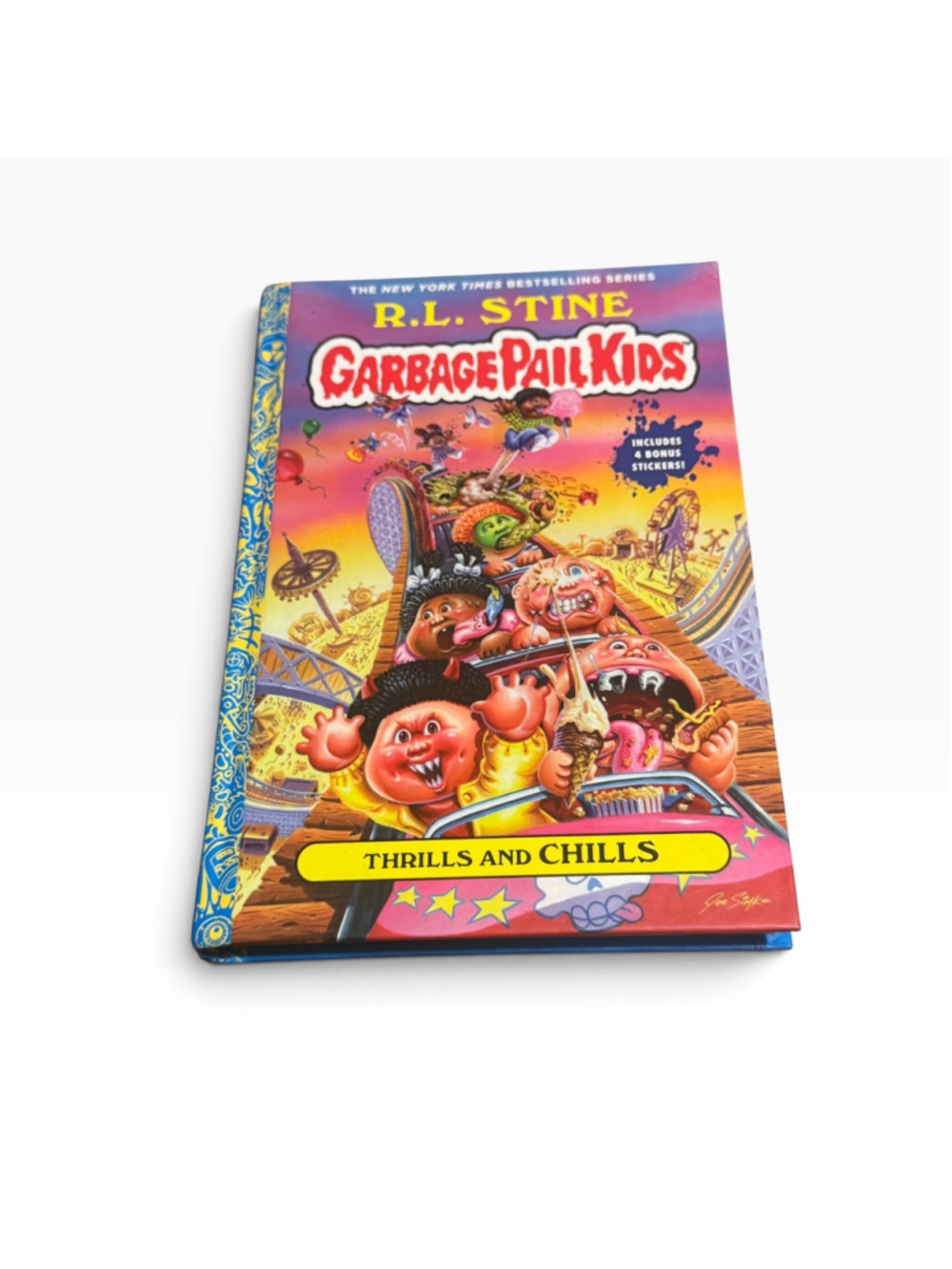 Garbage Pail Kids Thrills and Chills Book R. L. Stine Rare